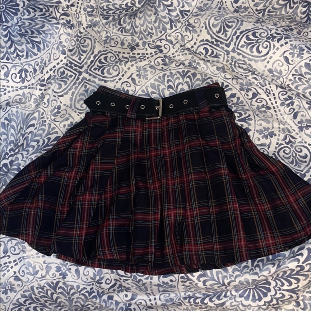 Dolls Kill plaid skirt